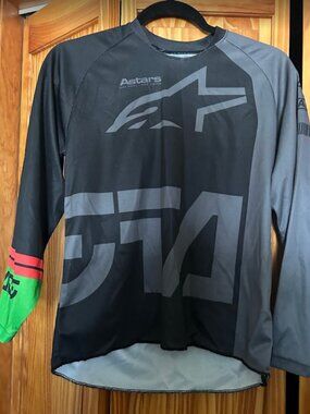 Dirt Bike Shirt - Alpine Stars